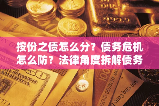 武汉按份之债怎么分？债务危机怎么防？法律角度拆解债务分配与风险自保指南