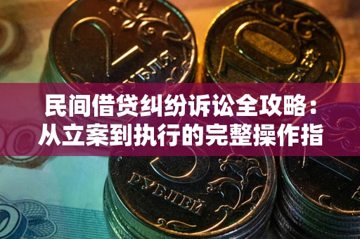 武汉民间借贷纠纷诉讼全攻略：从立案到执行的完整操作指南