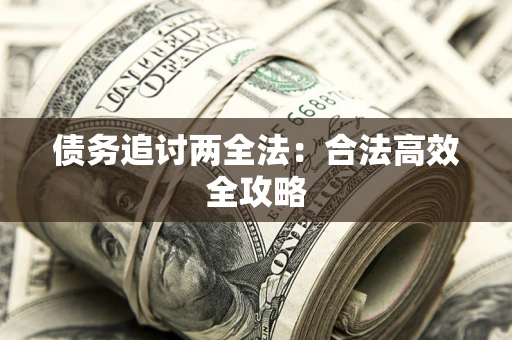 武汉债务追讨两全法：合法高效全攻略