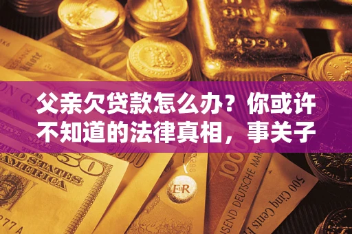 武汉父亲欠贷款怎么办？你或许不知道的法律真相，事关子女未来