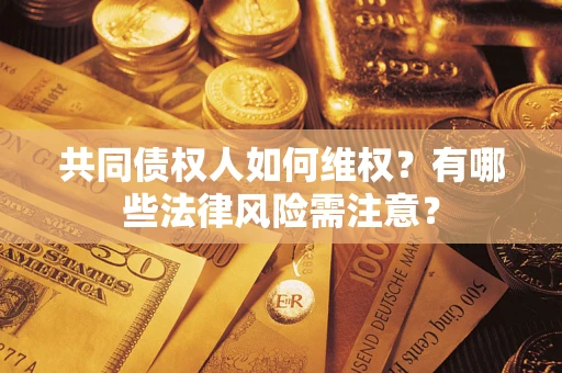 武汉共同债权人如何维权？有哪些法律风险需注意？