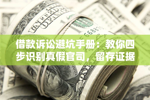 武汉借款诉讼避坑手册：教你四步识别真假官司，留存证据不踩雷