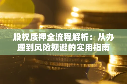 武汉股权质押全流程解析：从办理到风险规避的实用指南
