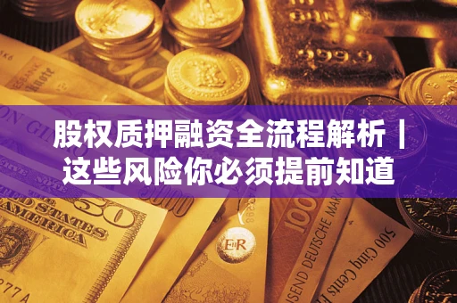 武汉股权质押融资全流程解析｜这些风险你必须提前知道