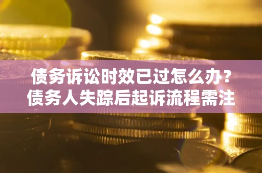 武汉债务诉讼时效已过怎么办？债务人失踪后起诉流程需注意什么？
