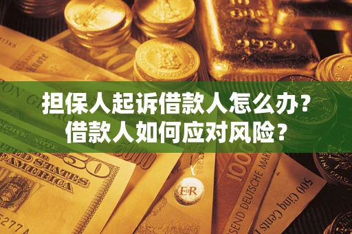 武汉担保人起诉借款人怎么办？借款人如何应对风险？