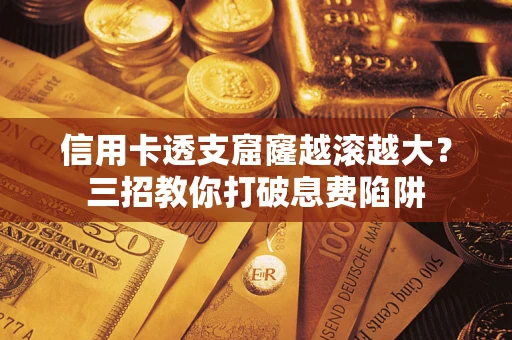 武汉信用卡透支窟窿越滚越大？三招教你打破息费陷阱
