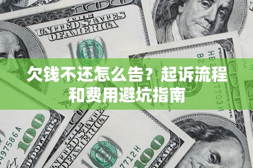 武汉欠钱不还怎么告?起诉流程和费用避坑指南 武汉欠钱不还怎么告?起诉流程和费用避坑指南