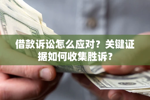 武汉借款诉讼怎么应对？关键证据如何收集胜诉？